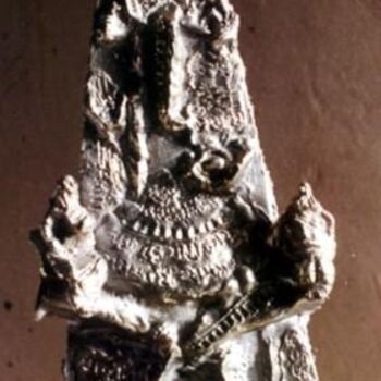 Sculpture titled "ganesha" by Mahendra Pandya, Original Artwork