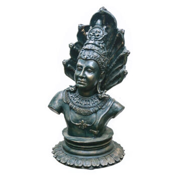 Rzeźba zatytułowany „The Idol Worship” autorstwa Mahesh Chathuranga Ekanayake, Oryginalna praca, Żywica