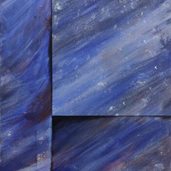 Painting titled "Nebula.jpg" by Mahfuzur Rahman, Original Artwork, Acrylic