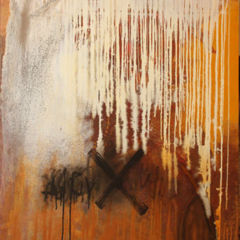 Peinture intitulée "3M17" par Mahi Chafik-Idrissi, Œuvre d'art originale, Huile Monté sur Châssis en bois