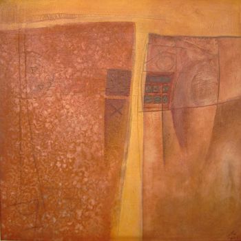 Pintura intitulada "Sans titre. ref :701" por Mahi Chafik Idrissi, Obras de arte originais