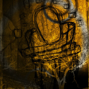 Artes digitais intitulada "confusion #2" por Mahmoud Abdel-Fatah, Obras de arte originais, Trabalho Digital 2D