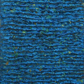 Картина под названием "Untitled, TI22-05" - Mahmoud Mahmoudi, Подлинное произведение искусства, Акрил Установлен на Деревянн…
