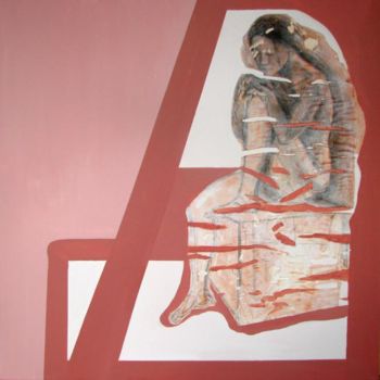 Pintura intitulada "Caisse" por Maia Stefana Oprea, Obras de arte originais, Acrílico