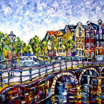 Die Grachten Von Amsterdam, door Mirek Kuzniar