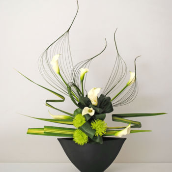 手工艺品 标题为“Art floral moderne…” 由Thai Mai Van, 原创艺术品