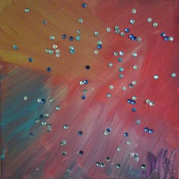 Peinture intitulée "Impression de l'aube" par Majandra Nirvana, Œuvre d'art originale, Acrylique