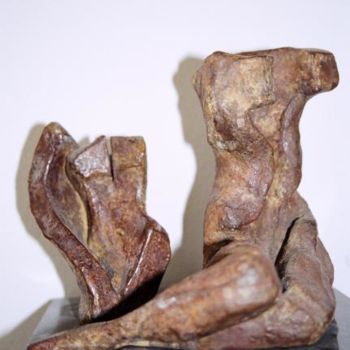 Sculpture titled "TWISTED 11/11" by Majd, Original Artwork, Casting