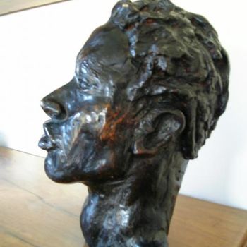 Skulptur mit dem Titel "noname" von Majd, Original-Kunstwerk, Gips