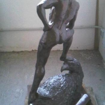 Sculpture intitulée "arrogance" par Majd, Œuvre d'art originale