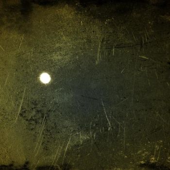 Photography titled "Moon With Grunge" by Majd, Original Artwork