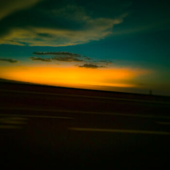 Photography titled "Coucher de soleil e…" by Willy Hervy, Original Artwork, Digital Photography