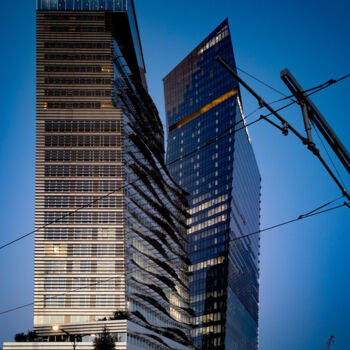 Fotografia zatytułowany „Lumières Urbaines a…” autorstwa Willy Hervy, Oryginalna praca, Fotografia cyfrowa