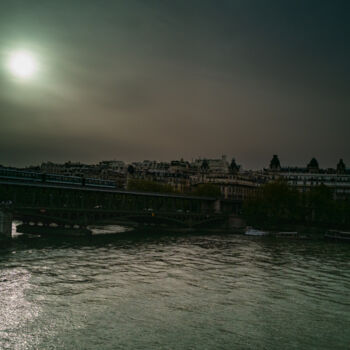 Photographie intitulée "Coucher de Soleil s…" par Willy Hervy, Œuvre d'art originale, Photographie numérique