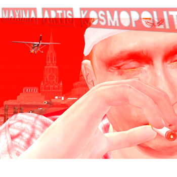 Grafika cyfrowa / sztuka generowana cyfrowo zatytułowany „Squared: Bandit and…” autorstwa Максима Артис Космополитес, Orygin…