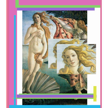 Kolaże zatytułowany „Venus” autorstwa Mal, Oryginalna praca, Kolaż cyfrowy
