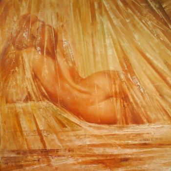 Painting titled "Nude 3" by Igor Maltsev, Original Artwork, Oil