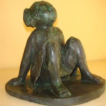 Sculpture intitulée "amandine et les eto…" par Malezieux-Ribeyre, Œuvre d'art originale