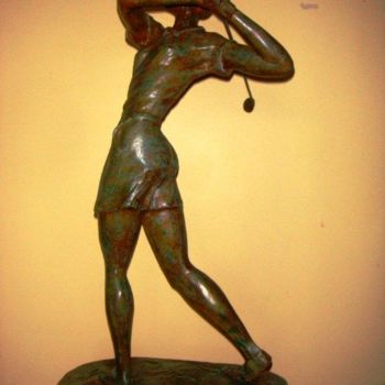 Sculpture titled "golfeuse" by Marie Celine Malezieux Ribeyre, Original Artwork