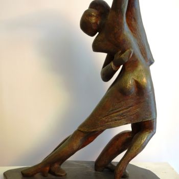 Sculptuur getiteld "danseurs de tango" door Marie Celine Malezieux Ribeyre, Origineel Kunstwerk