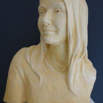 Sculpture intitulée "Amandine" par Marie Celine Malezieux Ribeyre, Œuvre d'art originale