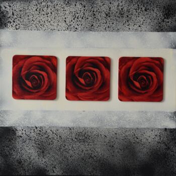 Ζωγραφική με τίτλο "Not a Bed of Roses" από Małgorzata Wartołowicz (Margot Sophie), Αυθεντικά έργα τέχνης, Ακρυλικό