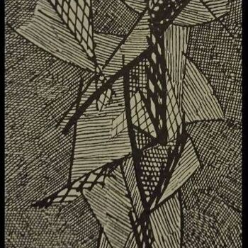 Dessin intitulée "Appearance" par Michel Maquaire, Œuvre d'art originale, Encre
