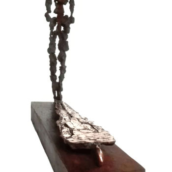 Sculpture titled "OMBRA DELLA VITA" by Marcello Mancuso, Original Artwork, Bronze