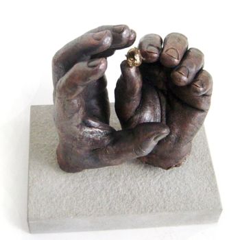 Sculpture intitulée "egoismo.jpg" par Marcello Mancuso, Œuvre d'art originale