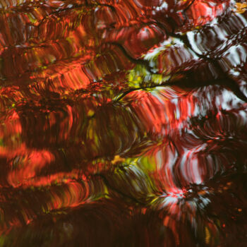 Фотография под названием "Flammendes Wasser" - Manfred Elsässer, Подлинное произведение искусства, Не манипулируемая фотогра…