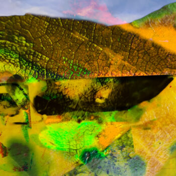 Arts numériques intitulée "Un pezzo di terra" par Mangani', Œuvre d'art originale, Peinture numérique