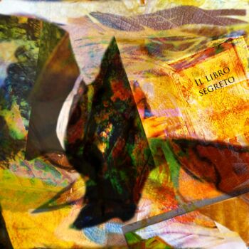 Digitale Kunst mit dem Titel "The Secret Book - 2" von Mangani', Original-Kunstwerk, Digitale Malerei