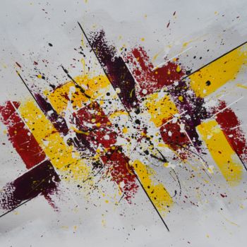 Pintura intitulada "Mixt-Colore" por Pascal Mangeot, Obras de arte originais, Acrílico