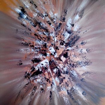 Painting titled "energie" by Pascal Mangeot, Original Artwork, Acrylic