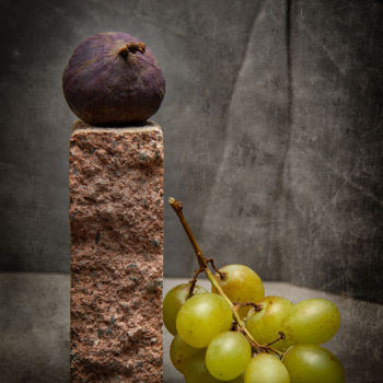 Photographie intitulée "Mi-figue mi-raisin 2" par Jean-François Mansencal, Œuvre d'art originale, Photographie numérique