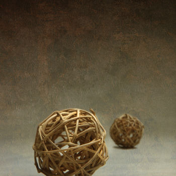 Photographie intitulée "Boules de bois" par Jean-François Mansencal, Œuvre d'art originale, Photographie numérique