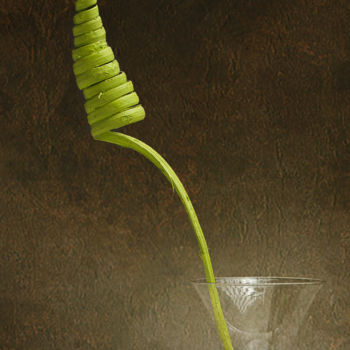 Photographie intitulée "Fleur abstraite" par Jean-François Mansencal, Œuvre d'art originale, Photographie numérique