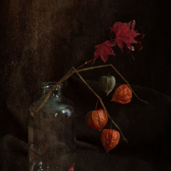Фотография под названием "Taches oranges" - Jean-François Mansencal, Подлинное произведение искусства, Цифровая фотография