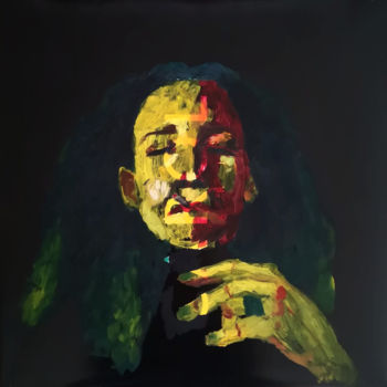 Painting titled "Camille" by Manon Tanzilli, Original Artwork, Oil