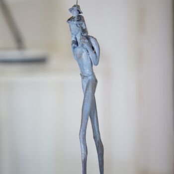 Sculpture intitulée "Premiers Pas" par Manoyan, Œuvre d'art originale, Bronze