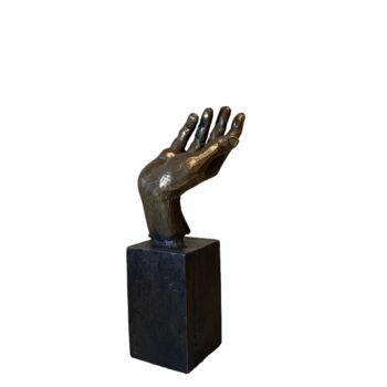 Sculpture intitulée "Petite Main" par Manoyan, Œuvre d'art originale, Bronze