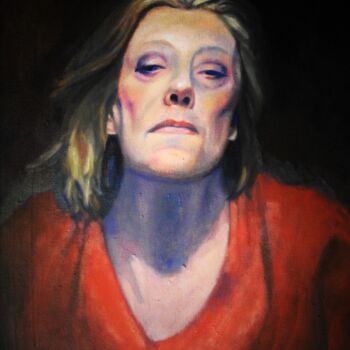 Painting titled "Lady Macbeth" by Manry Douglas, Original Artwork, Oil
