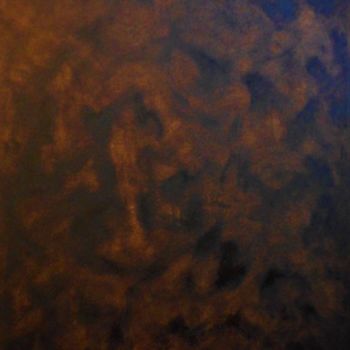 Malerei mit dem Titel "'SUDDEN DESTRUCTION…" von Manuel Santiago, Original-Kunstwerk, Öl Auf Keilrahmen aus Holz montiert