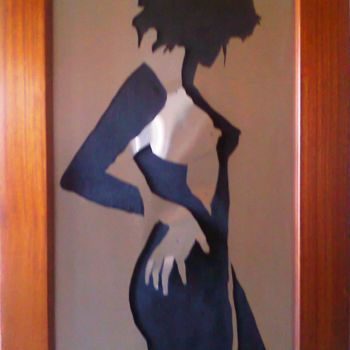 Colagens intitulada "mulher-elegante-i.j…" por Assunção Carreto, Obras de arte originais, Outro