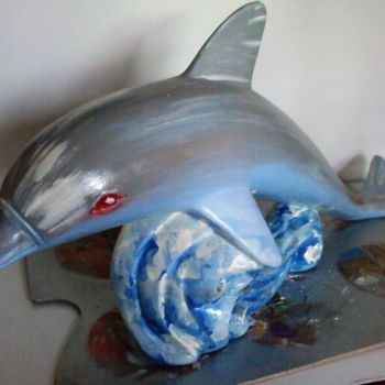 Artesanato intitulada "golfinho-i-2.jpg" por Assunção Carreto, Obras de arte originais