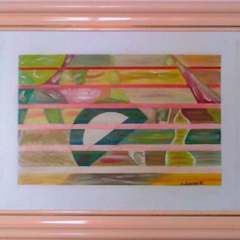 Painting titled "formas-geometricas.…" by Assunção Carreto, Original Artwork, Oil