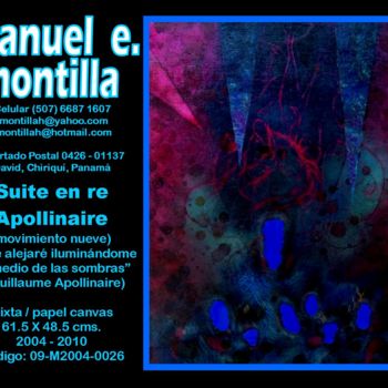 Pintura titulada "montilla-09-m2004-0…" por Manuel E. Montilla, Obra de arte original, Oleo