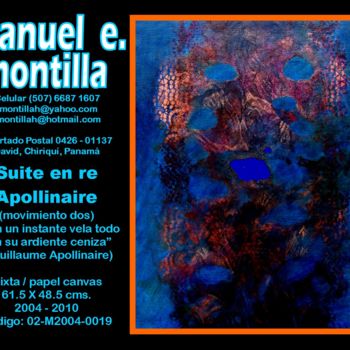 Pintura titulada "montilla-02-m2004-0…" por Manuel E. Montilla, Obra de arte original, Oleo