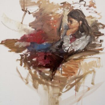 Peinture intitulée "Tara suite" par Manuel Leonardi, Œuvre d'art originale, Huile