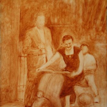 Pittura intitolato "Vespa" da Manuel Marchionni, Opera d'arte originale, Acrilico